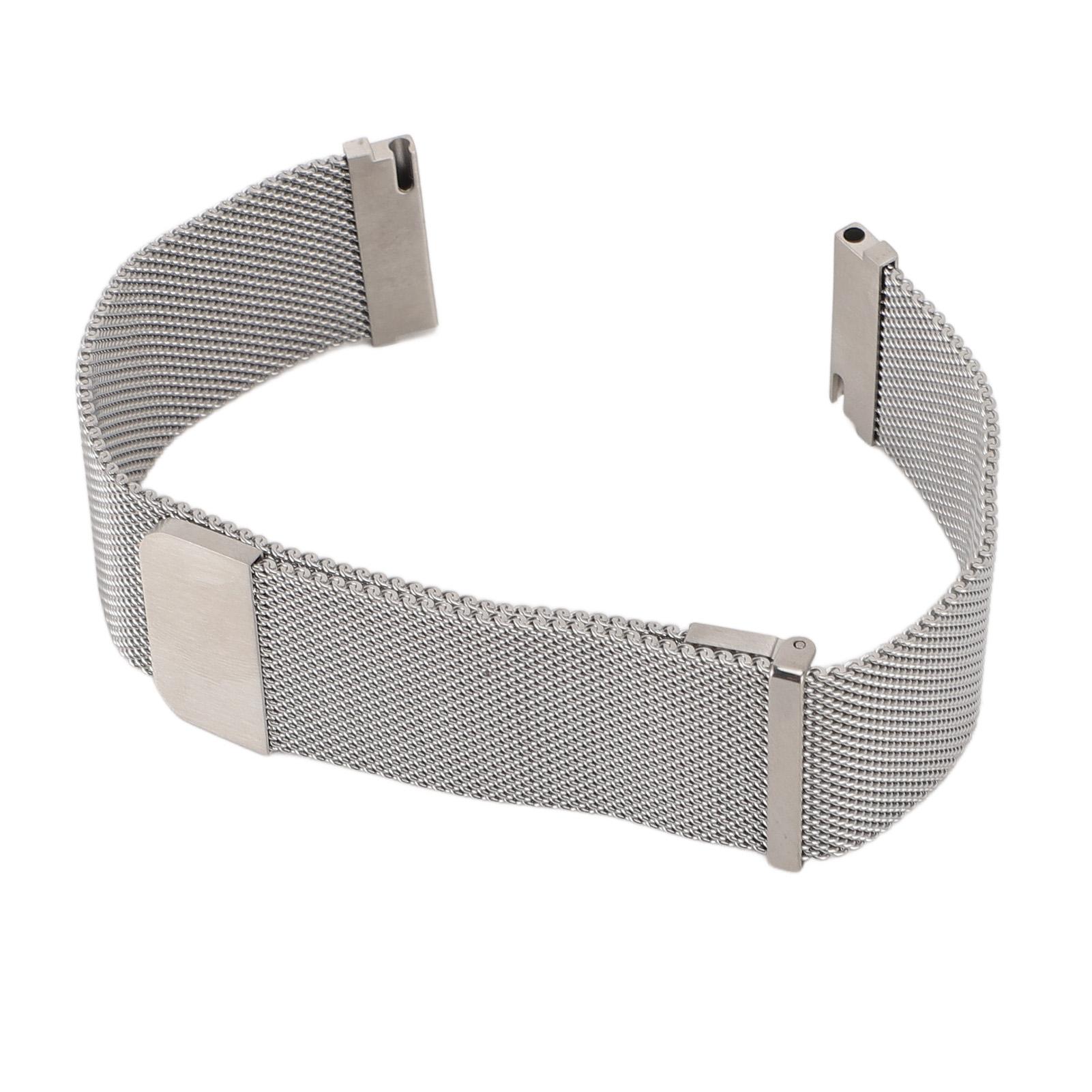 

Ремешок для часов из нержавеющей стали, водонепроницаемый, быстросъемный, модный, магнитный, сетчатый ремешок для часов