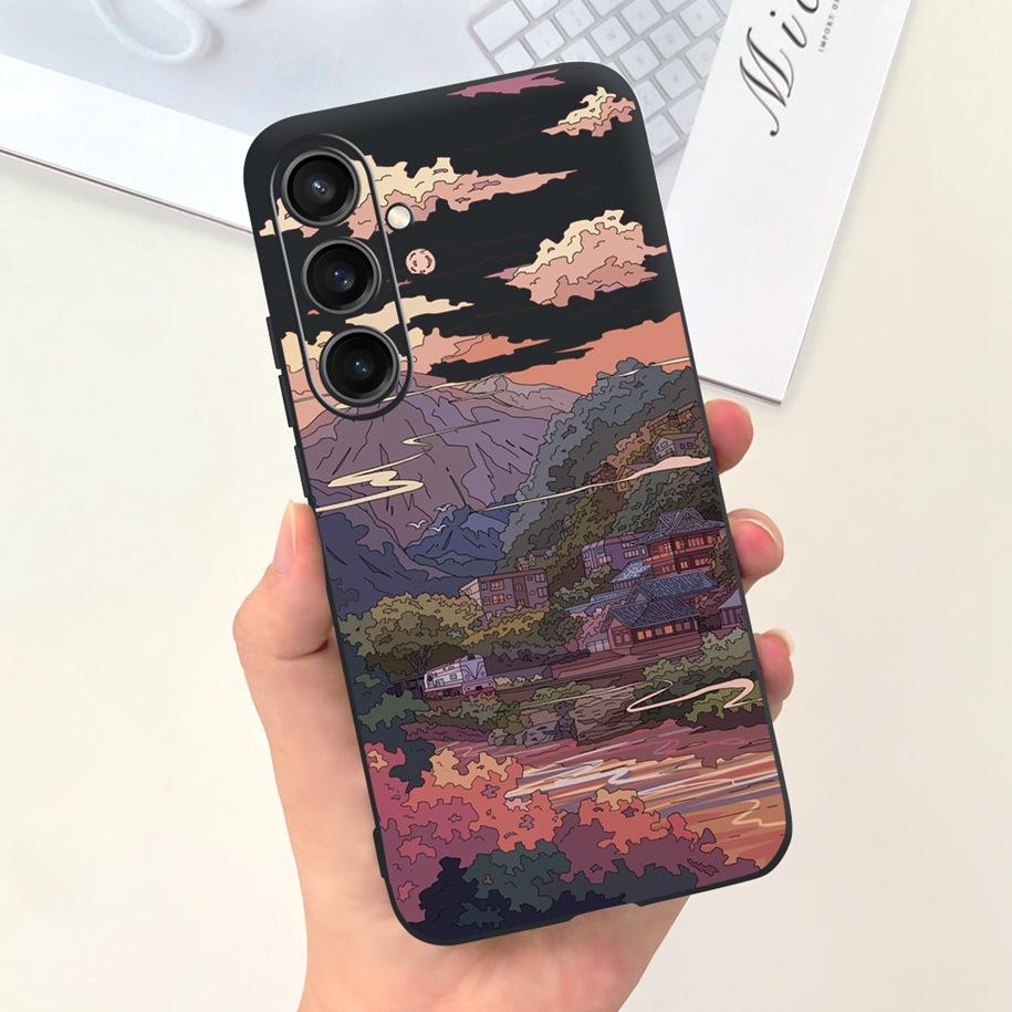 For Samsung A25 5G 2023 Case SM-A256B Cute Astronaut Duck Slim Soft Silicone Back Phone Cover For Samsung A55 A35 5G A356B Coque