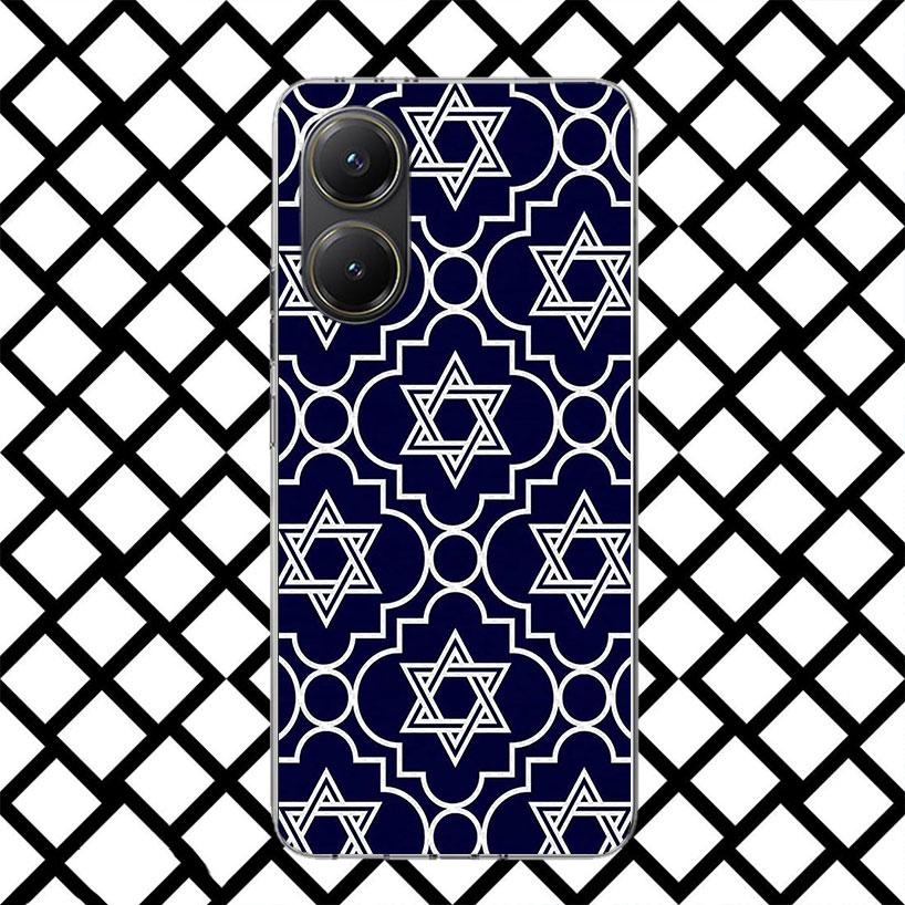 David Jewish Star Symbol Phone Case for Xiaomi Poco F7 Ultra X7 X6 X5 Pro X4 Gt M8 M7 Redmi 15 15C 13 13C 12 12C Soft Cover Fund