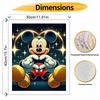 Disney Mickey Mouse Heart Gesture Paint By Number Kit Drawing Canvas DIY Picture Home Decor Painting Wall Art Decoration Gift 130