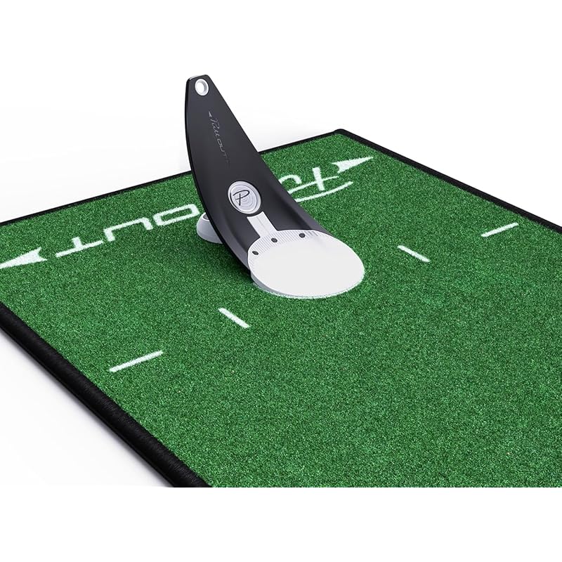 

PuttOUT Starter Studio Putting Mat Putting Practice Equipment Putting Practice Golf Practice [Professional Putting Practice Indoors] Golf Practice