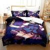 3D Print Anime Touhou Project Bedding Set Duvet Cover Bed Set Quilt Cover Pillowcase Comforter king Queen Size Boys Adult A