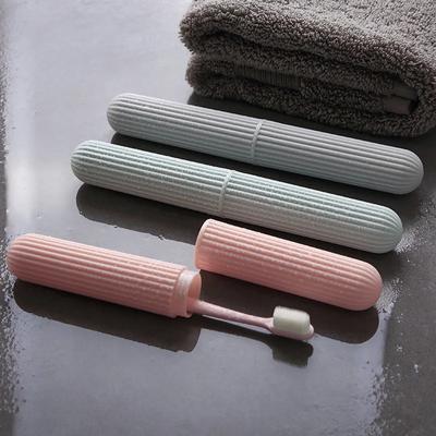 Scatola Portaspazzolino da Viaggio Portatile Copri Spazzolino da Bagno Organizzatore da Viaggio in Plastica per Conservare lo Spazzolino