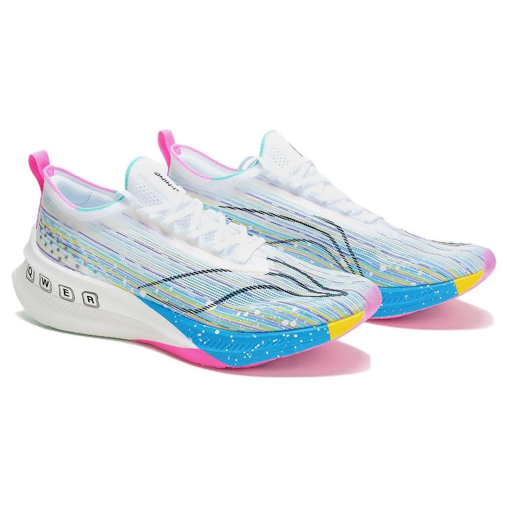 LOL x Li Ning Feidian 3 Elite Versatile Slip Resistant Low top Running Shoes Unisex Standard White ARMT035-16