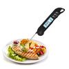 Klappbares Alarmthermometer Elektronisches Grillthermometer Lebensmitteltemperatur-MessgerätSchwarz