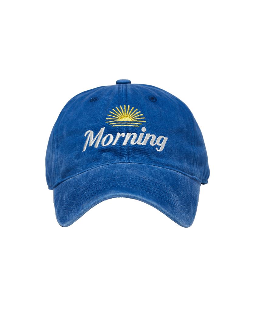 Moningkeopileonkeulleob Sun Morning Ball Cap Blue