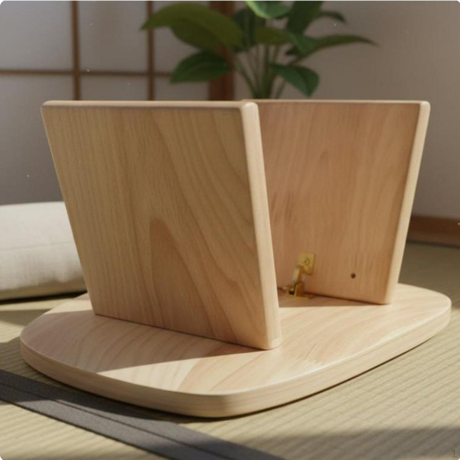 Masīvkoka meditācijas sols Ergonomisks ceļgala krēsls