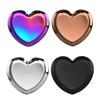 Heart Shaped Jewelry Plate Stainless Steel Key Tray Ring Holder Small Items Display Organizer Trinkets Dish Tray