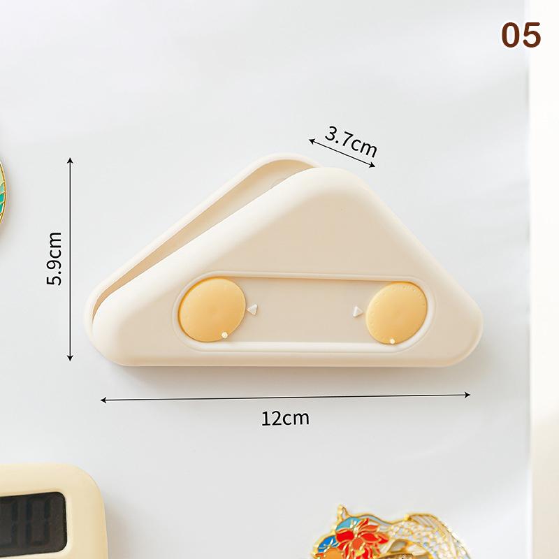Magnetic Clip Kitchen Food Snack Seasoning Fresh Plastic Clip Dampproof Sealed Clip Documents Bills Stationery Clip