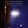 Solar Bug Zapper Mosquito Killer Lamp Outdoor Camping Led Light Outdoor Microwave Fly Insect Zapper