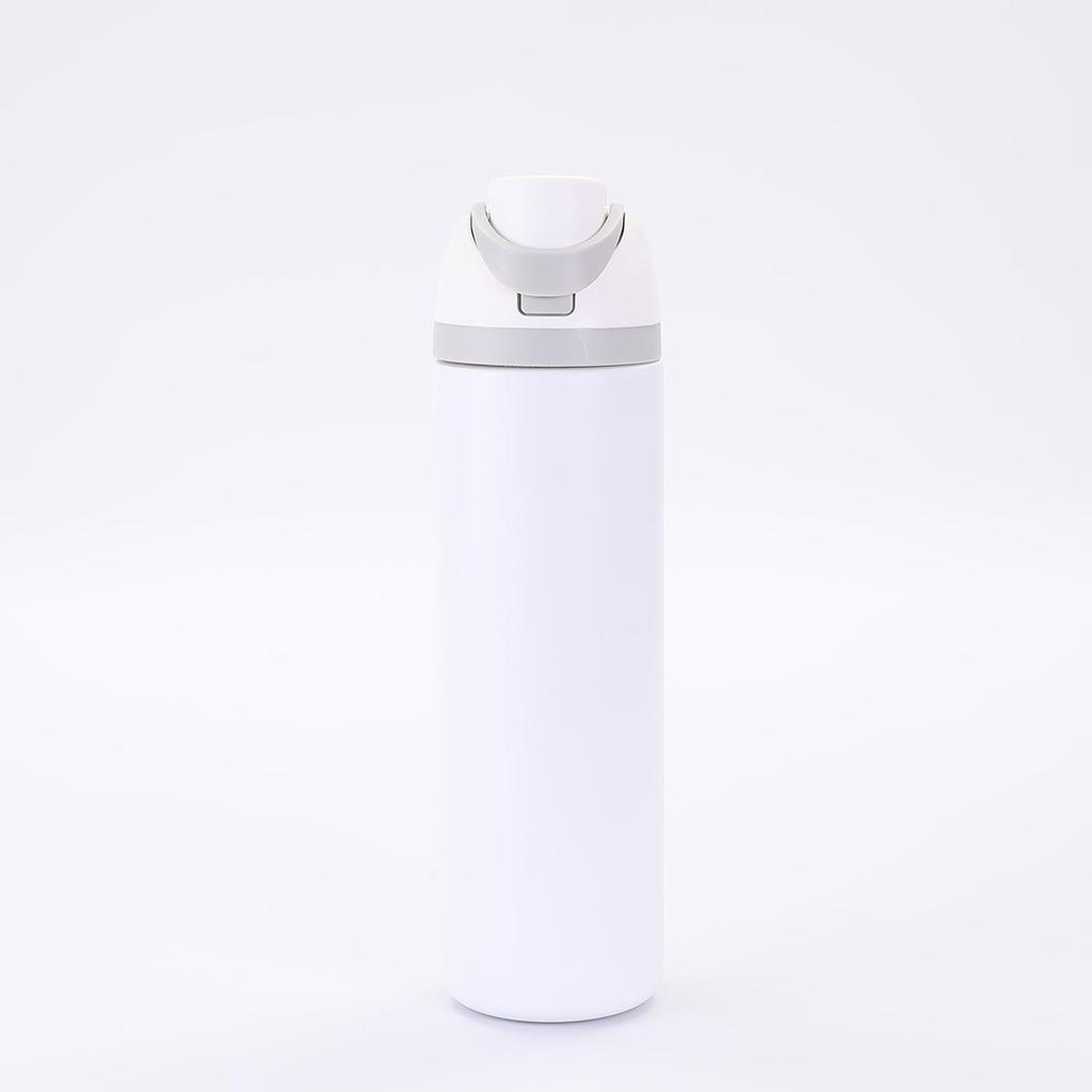 Vacuum Insulated 304 Stainless Steel Water Bottle with Flip-top Lock Lid
