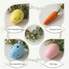180cm Easter Imitation Item, Artificial , Carrots And Egg Vine. Spring Flower Decoration Set, Suitable For Home, Kitchen, Fireplace, Indoor Or Outdoor