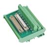 D-SUB Adapter DB37 Terminal Block Electrical Projects Humidity Range 10 To 90 RH 1.0A Current Rating For Electronic Devices