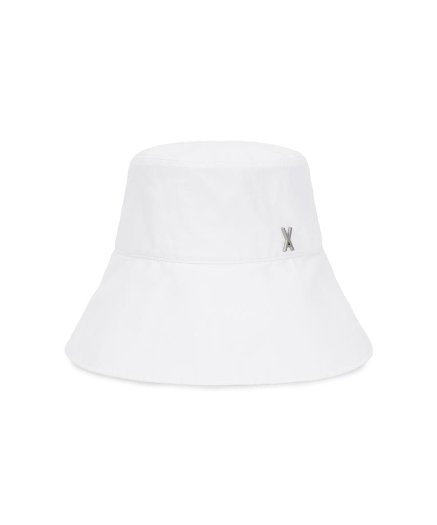 Bajal Va Studded Solar Shield Bucket Hat White