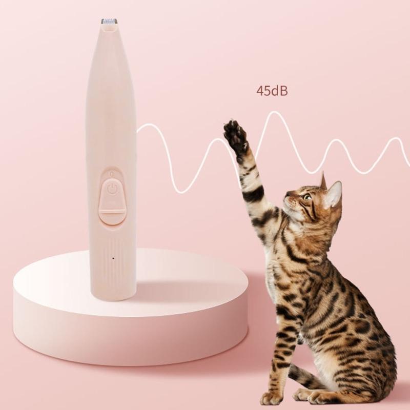 Electric Pet Nail Clippers With Safe Protect For Precise Trimming To Reduce Risk Of Scratch for Dog Cats Grooming Use