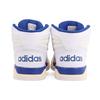 Adidas Neo Entrap Mid Synthetic Leather Comfortable Durable Mid-Top Skate Shoes Men Sneakers White Blue Orange FW3454