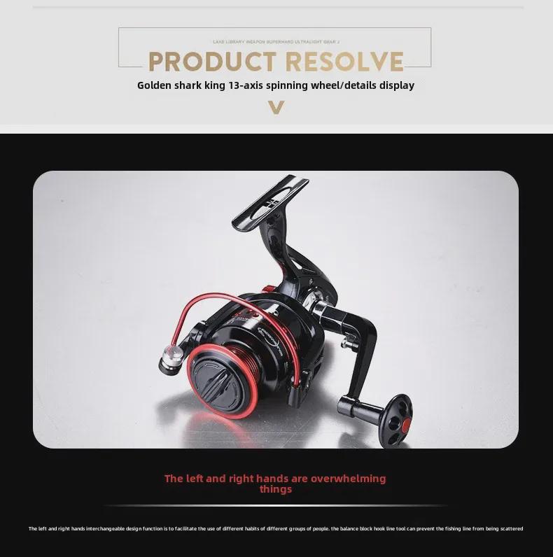 Full Metal Spinning Fishing Reel for Sea and Lure Fishing