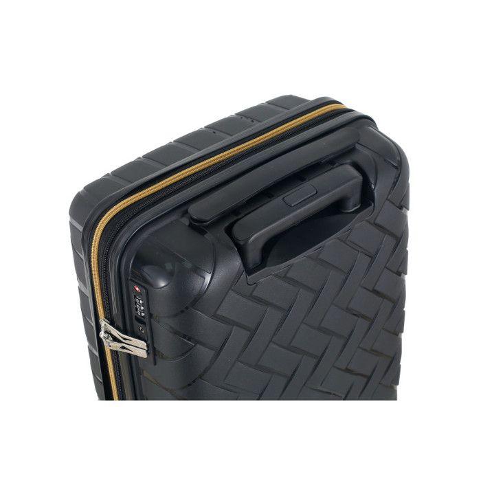 Set of 3 Expandable Hard Suitcases 2415/3 - Double Anti-theft Closure - LYS Paris