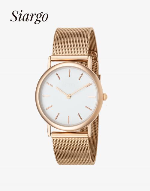 [SIARGO] Мужские стальные наручные часы из коллекции SIARGO Oregano SG-008M-RW none