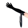 Stylish Long Gloves Elbow Length Gloves Women Evening Gloves with Ribbon For Wedding Evening Parties Dancing Party