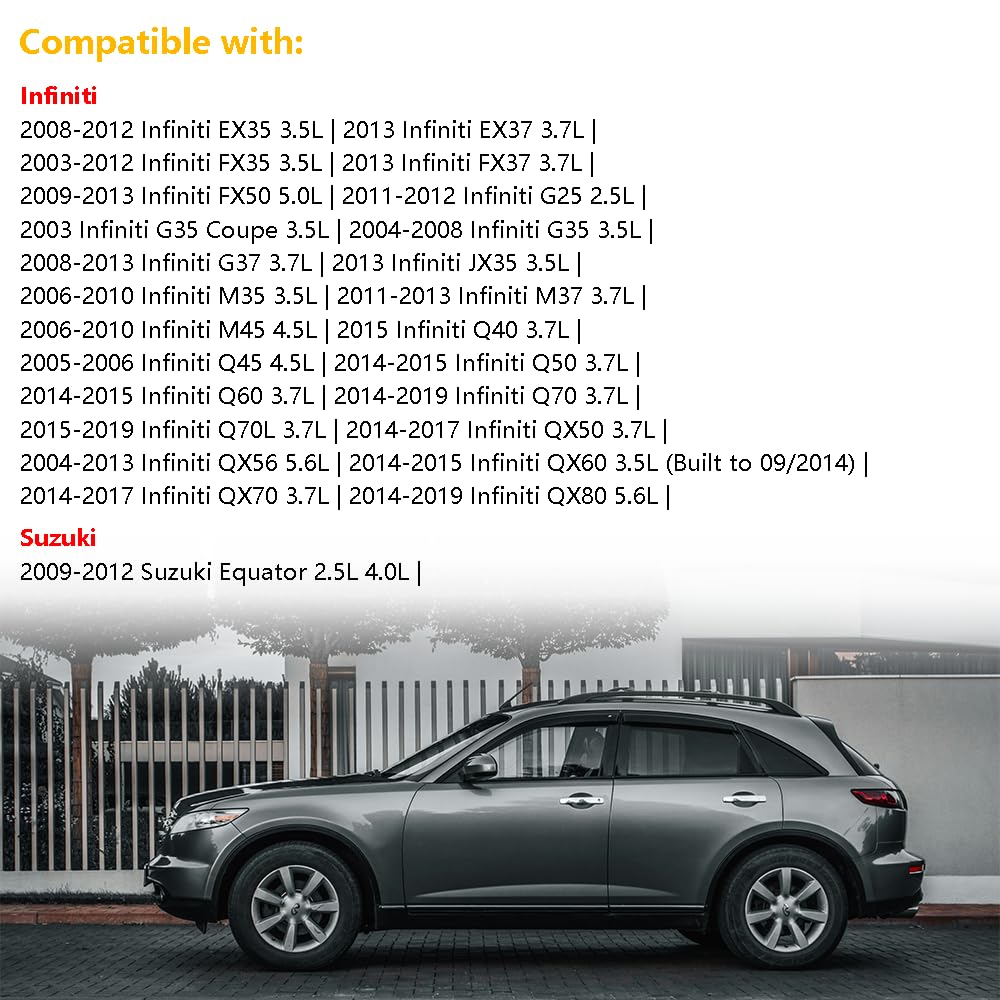 Mass Air Flow Sensor Meter MAF | Fit for Nissan 350Z 370Z Altima Armada Frontier Maxima Pathfinder Quest Sentra, Infiniti EX35 EX37 G35 G37 Q50 Q60,
