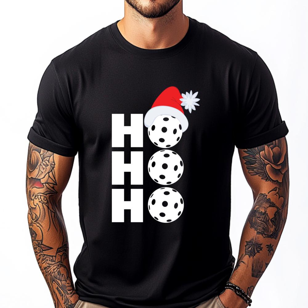Pickleball Ho Ho Ho Fall Clothes Aesthetic Cheap Leisure Men T Shirts High Quality Free Shipping Clothes Camisa