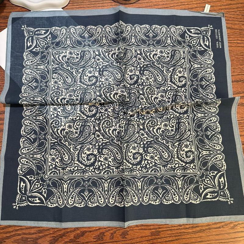 Spring and Autumn pure cotton 55cm small square scarf women's literary silk scarf versatile decorative scarf thin headscarf headband scarf