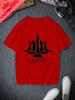 Classic Chess Fashion Printed Unisexs Tshirt Everyday Casual Street Wear Spring And Summer Unisexs Top Cotton 0 Neck Tshirt