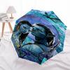 Avatar Inspired Fantasy Umbrella Automatic Opening/Closing, Foldable Design, Outdoor Rain Protection for Fans and Travelers0180b