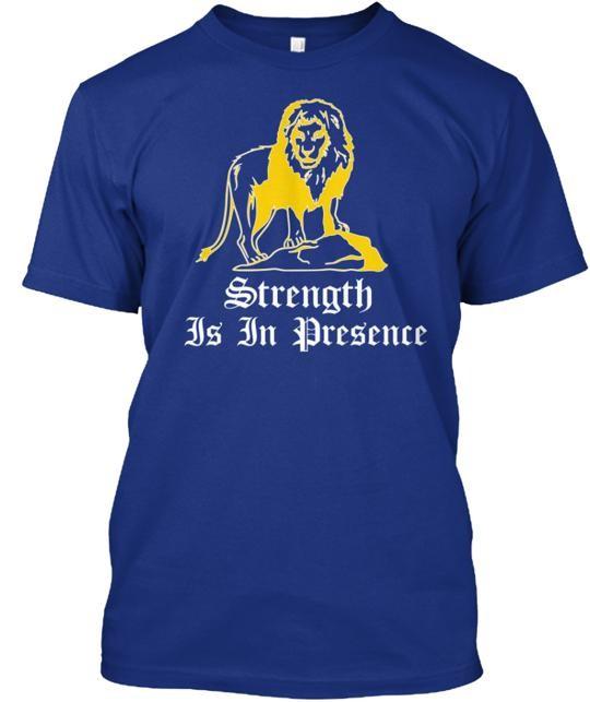 Strength Is In Presence T-Shirt XXL