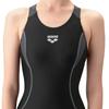 arena (Arena) Women's Fitness Swimsuit [AQUA EXA] Size M Swimming Half-Leg Easy-to-Wear Strap Water-Repellent Hook Pad AS6SWF00L