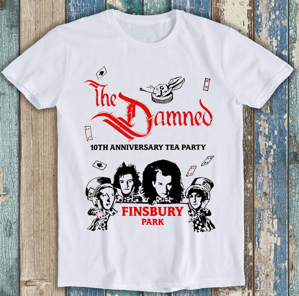 

The Damned Finsbury Park 10th Anniversary Music Meme Funny Gift Tee T Shirt 2278 M