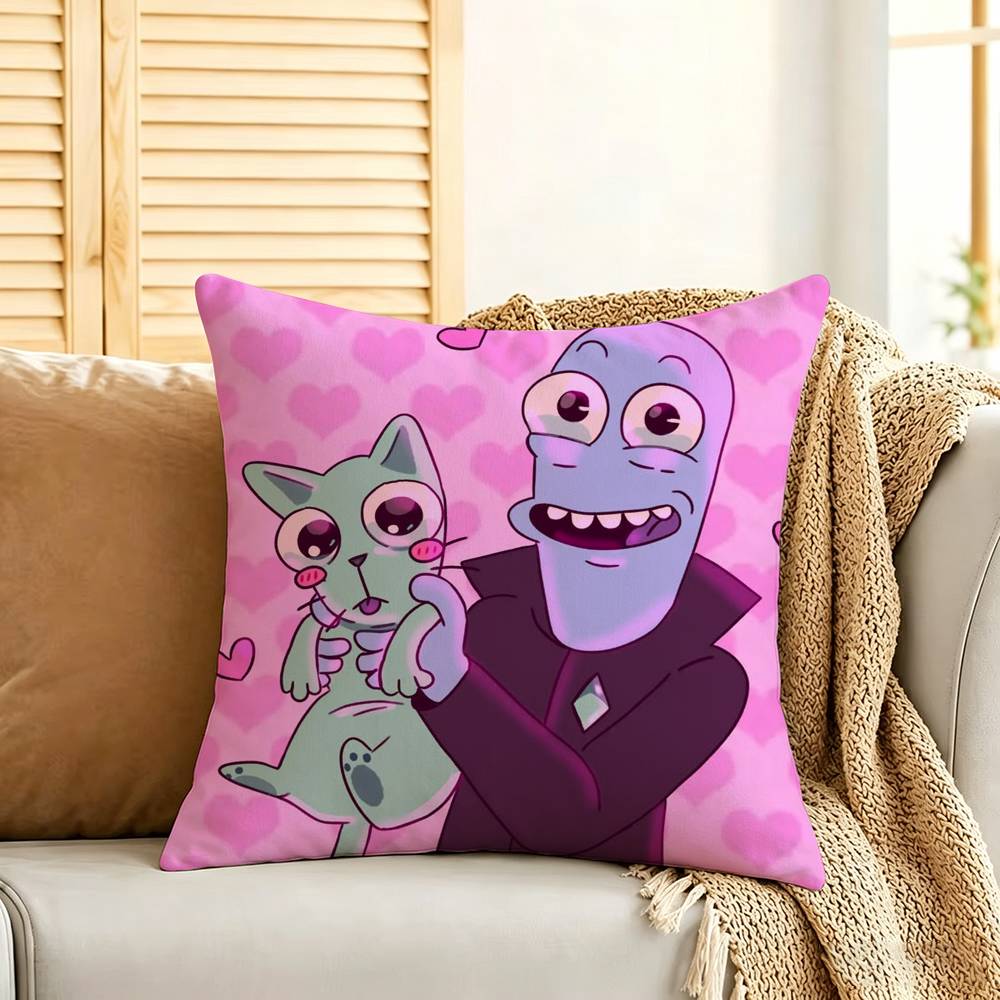 Anime Solar Oopposites Cushion Cover Car Throw Pillow Case For Sofa Car Christmas Gift
