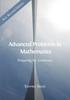 The Advanced Problems In Mathematics : Preparing for University : 4 Book