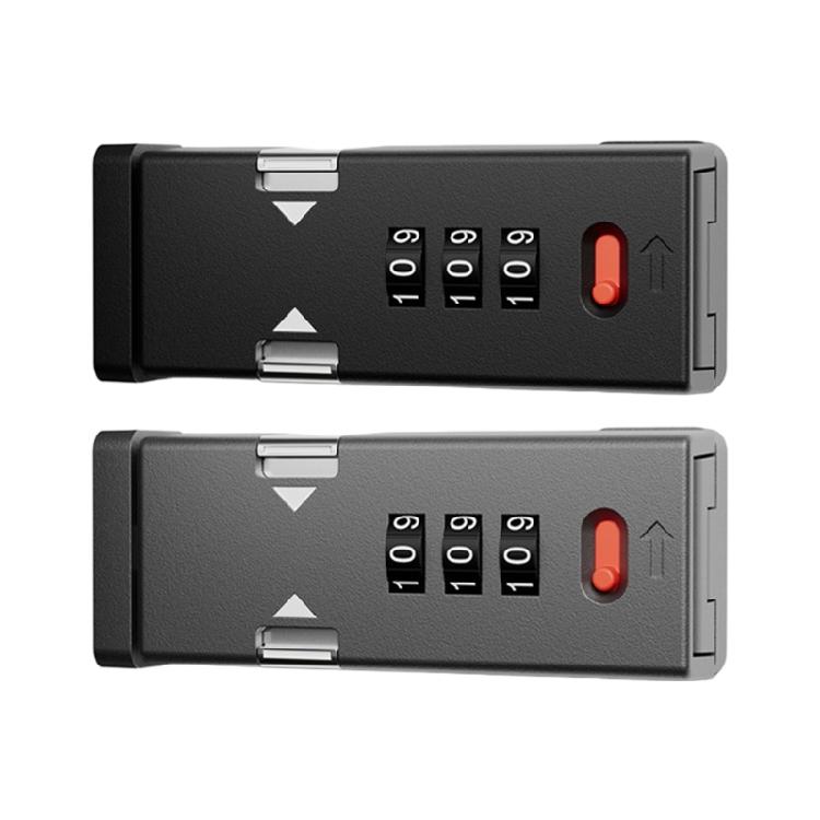 High Security Cabinet Lock Keyless Door Bolt Security Drawer Lock Adjustable Password Mechanism Easy to Install