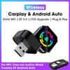 Wireless Carplay Adapter for Android iPhone 2 in1 Wired to Wireless AI Box Plug and Play Auto Connection OTA Update