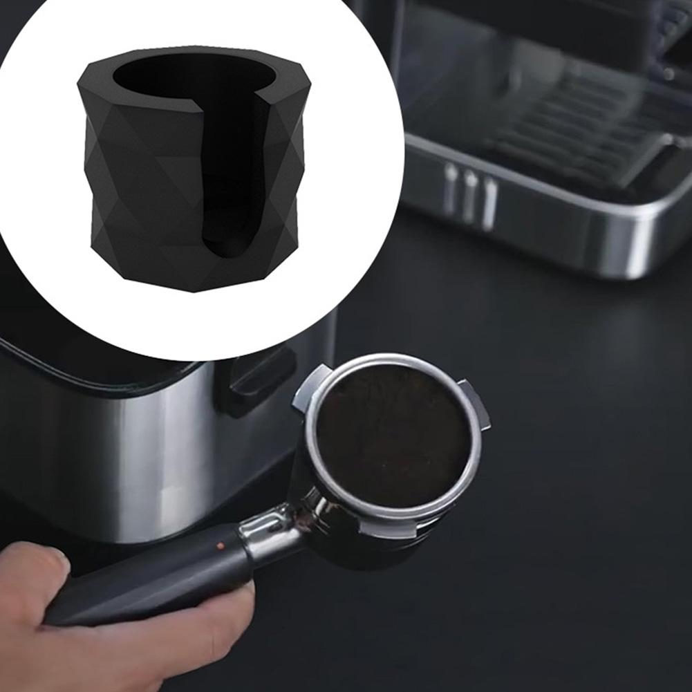 Espresso Tamper Stand with Pattern Designed for 51mm to 58mm Portafilters Perfect for Coffee Enthusiasts