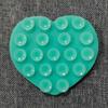 Heart-Shaped Silicone Suction Cup Mount Adhesive Phone Stand Sticky for Cell Phone