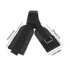 1 Pair Pull-up Hook Type Lifting Straps Non-Slip Deadlift Weight Lifting Grip Hook Adjustable Soft Auxiliary Power Wrist Guard