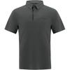 Comfortable Soft Skin-Friendly Versatile Short Sleeve Polo Shirt Men Tops Dark-Blue Gray 15217235-0131