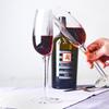 Kreatives Weinglas, 140 ml, halbförmige Kristallglasbecher mit Stiel, tragbare Weinbecher für Geburtstagsfeier, Geschirr, Weihnachtsgeschenk
