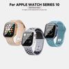 Bling Glass+Cover For Apple Watch 10 42mm 46mm Diamond Hard PC bumper+Screen Protector Case Iwatch Series 10 Accessories