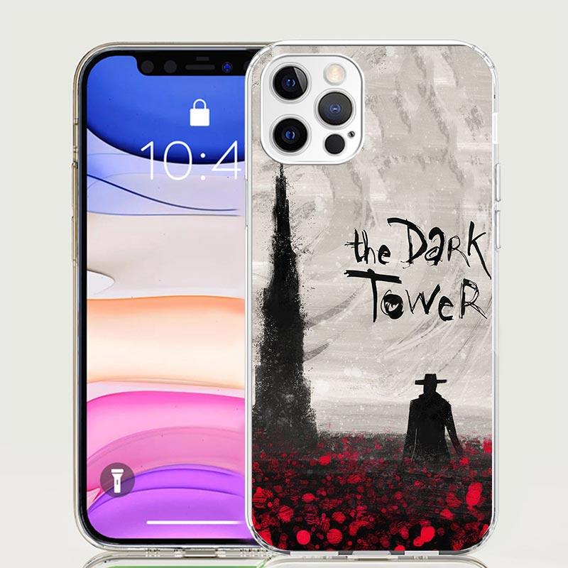 

Стивен Кинг Башня из темного стекла Чехол для телефона Для iPhone 17 Air 16 15 Plus 11 14 Pro Max 13 Mini 12 7 8 + SE Узор Арт Индивидуальный Чехол iPhone 16 Pro