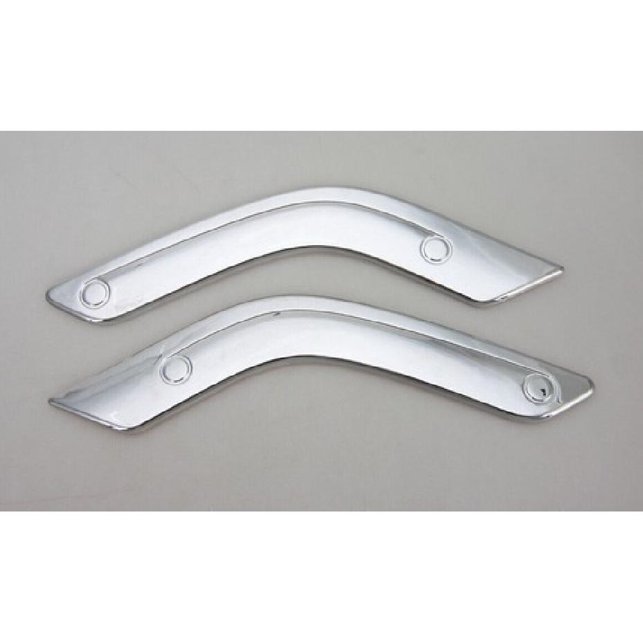 For Jeep Wrangler JK 2DR 2011-2017 Bright Chrome Inner Door Handle Strip Trim