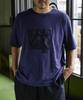 GORDON MILLER Men's Short Sleeve Chest Pocket Loose Fit T-Shirt, Size Medium, Navy, 1645032