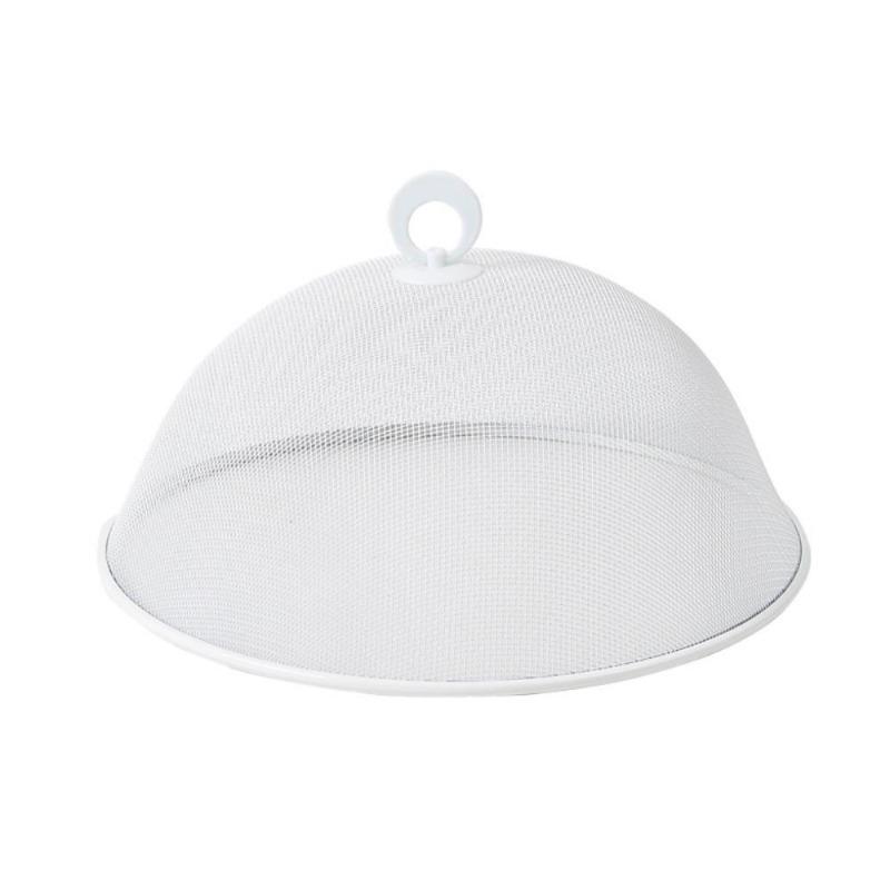 Protective Food Cover Dust Cover Mesh Anti-Flying Dish Cover Round Shape Household Cake Bread Plate for Outdoors Parties BBQs