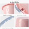 Portable Plastic Storage Bucket with Lid