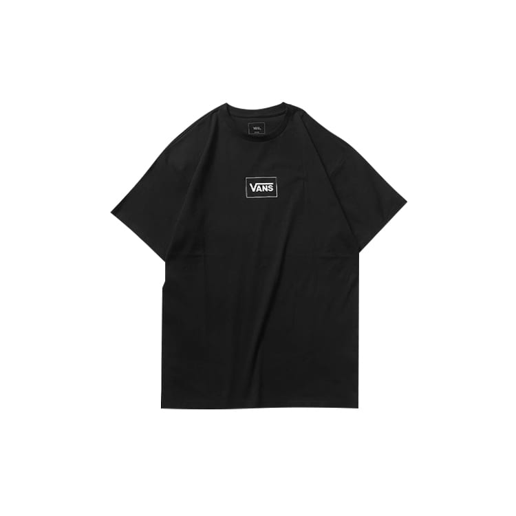 Vans T Shirts Unisex Crew Neck Moderate Straight Fit VN0A4MLWBLK
