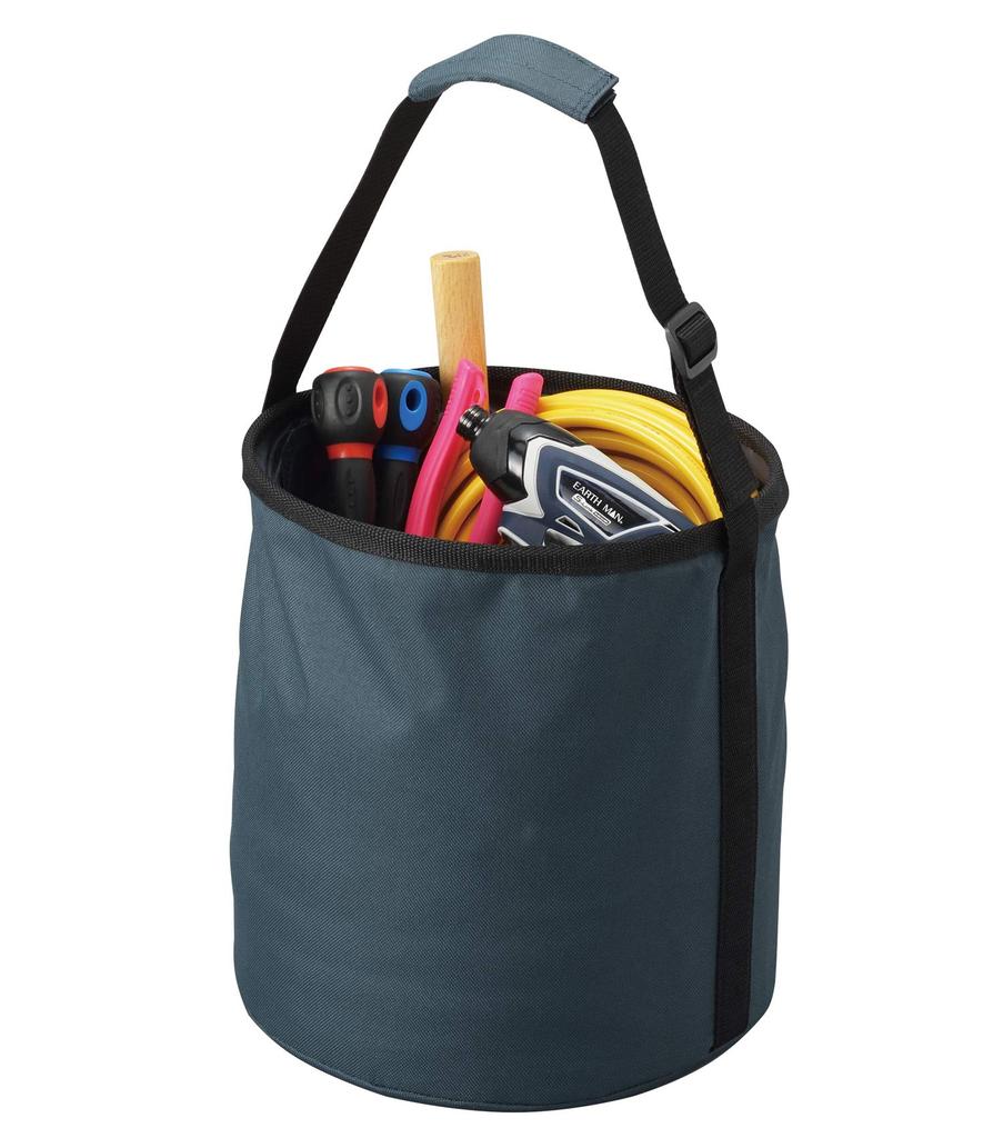 Takagi Foldable Perfect as a leisure bag or tool up for compact Multi-Bag, Round, Large bag. [Folds storage]