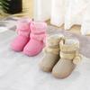 Children's Shoes, Fur Ball Snow Boots, Thick Children's Boots, Warm Cotton Shoes